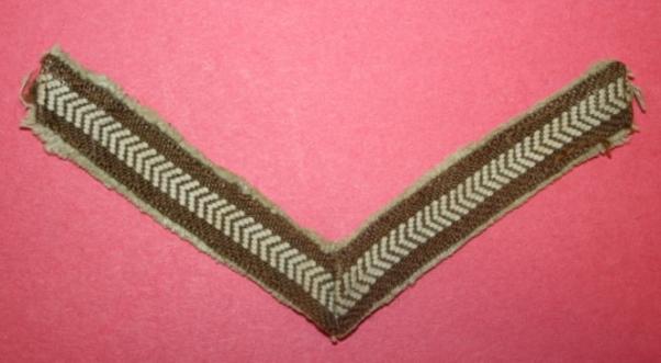 WW2 Canadian / British Tropical Lance Corporal Rank Chevron