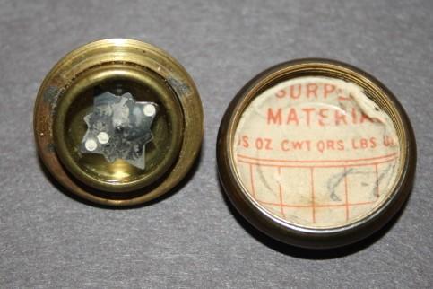 WW2 RAF Escape Button / Compass