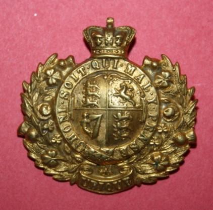 Victorian Royal Engineers Officer Pouch Badge