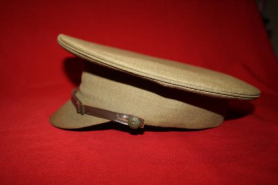 C.1900 Canadian Officer Khaki Peaked Cap