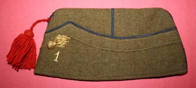 WW2 Belgium First Grenadeer Regiment Side Cap