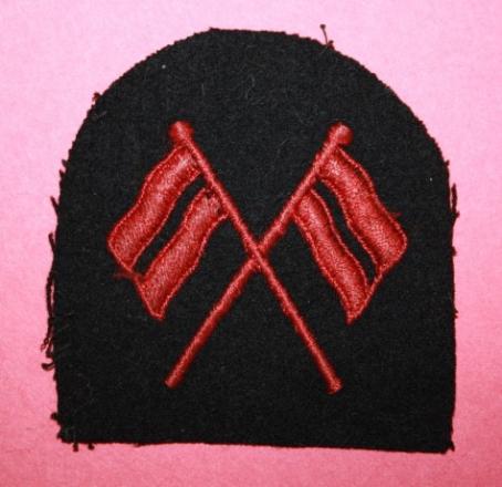 WW2 RCN Signals Trade Patch