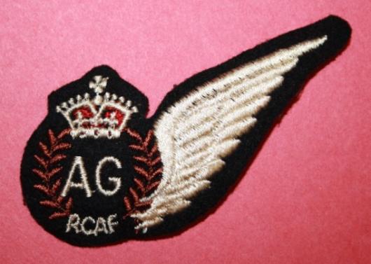 WW2 RCAF Air Gunner Half Wing - Mint