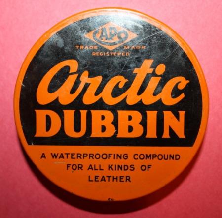 WW2 CAPO Brand Arctic Dubbin Tin