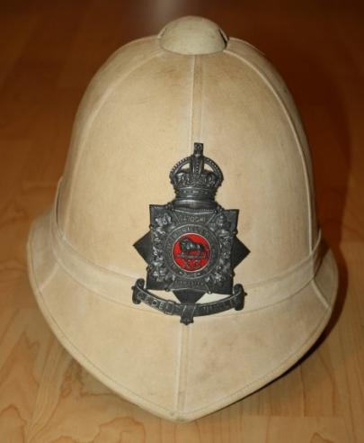 90th Winnipeg Rifles Officer's Universal Helmet - C.1904-1914.