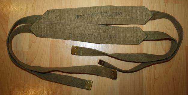 P37 British Cross Straps - Bagcraft 1943 