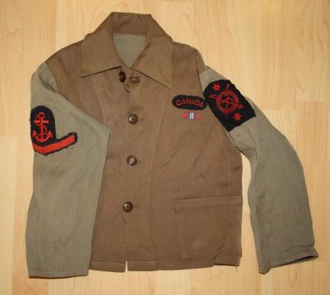 WW2 RCNVR Childs Costume