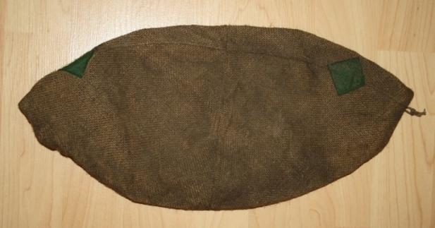 WW1 British Hessian/ Sand Bag Helmet Cover - Additional Photos