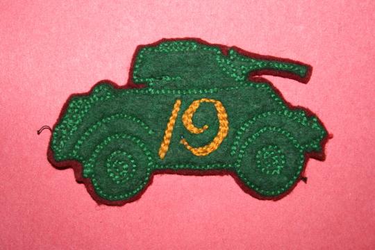 19th Alberta Armoured Car Regiment Staghound Patch