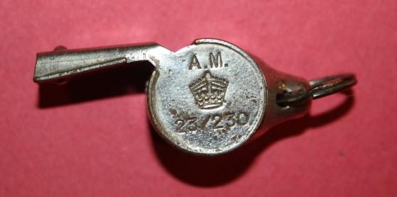 WW2 RCAF/RAF Ditching Whistle