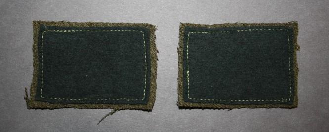 WW2 4th Canadian Armoured Division Patches  - Wool on BD cloth