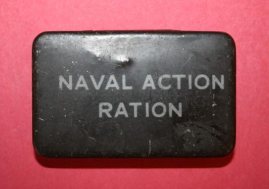 WW2 RCN/RN Naval Action Ration Tin