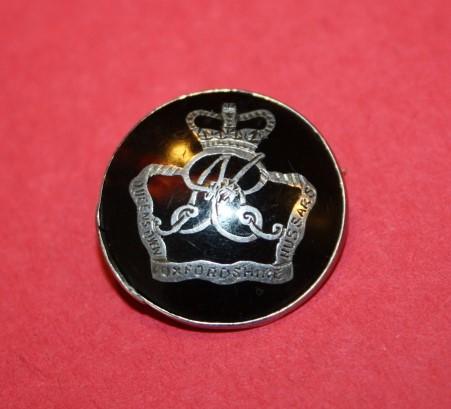 WW1 Queen,s Own Oxfordshire Hussars Sweetheart Pin 1916