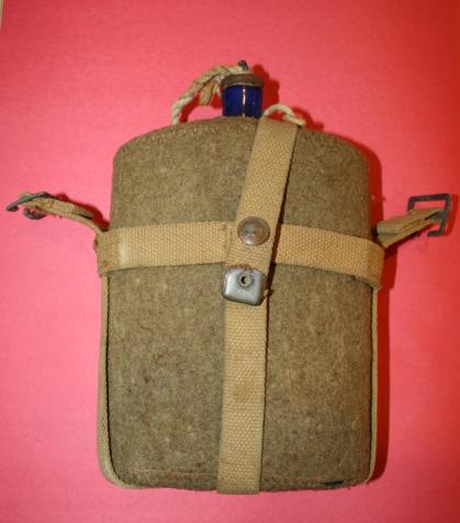 WW2 Canadian Water Bottle and Carrier