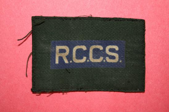 WW2 4th Division RCCS Patch - Canvas