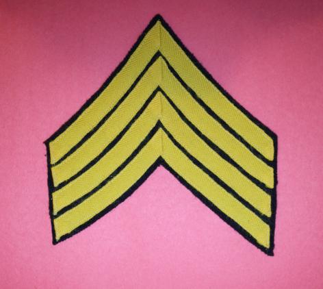 RCMP/RNWMP Staff Sergeant Rank Chevron