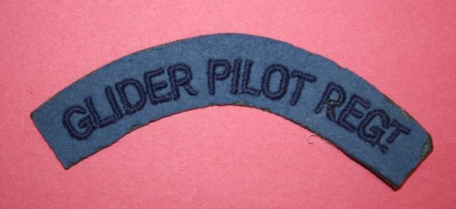 WW2 British Glider Pilot Regiment Shoulder Title