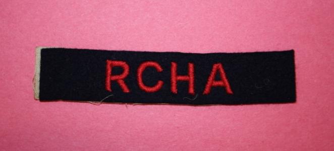 WW2 RCHA  Shoulder Title