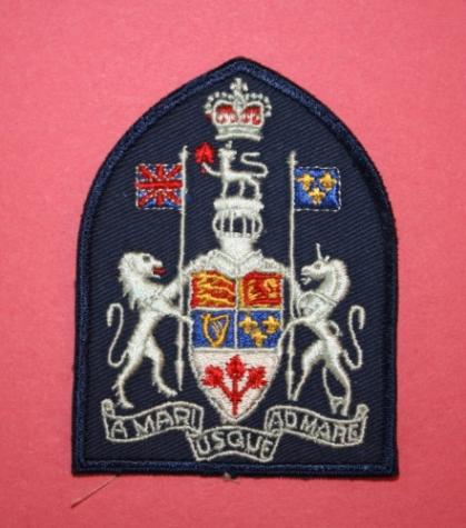 Post War RCAF RSM Cloth Rank Patch