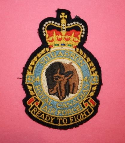 1950's RCAF 404 Squadron RCAF  Patch