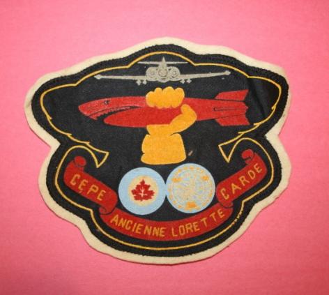 C1950 RCAF/Defence Research Canada Patch - CF 100 Canuck