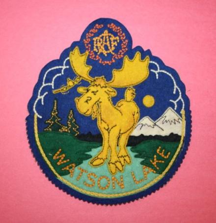 1946  RCAF Watson Lake Patch - NW Staging Route - Crest Craft