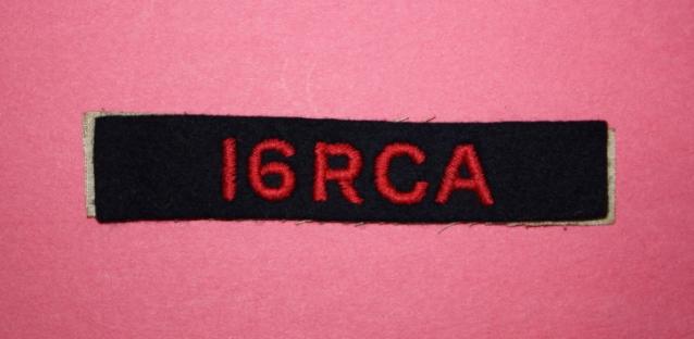 16 RCA Shoulder Title