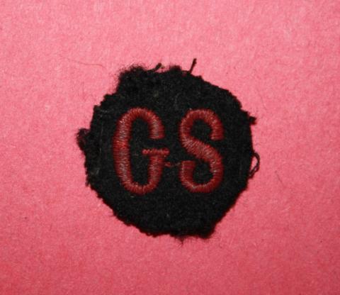 WW2 Canadian GS (General Service) Sleeve Patch