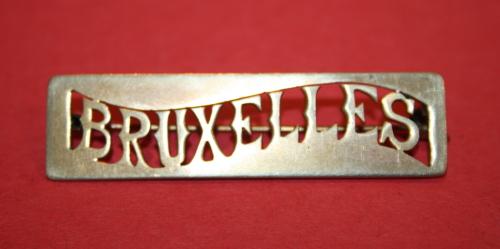 WW1 Bruxelles Souvineer Pin