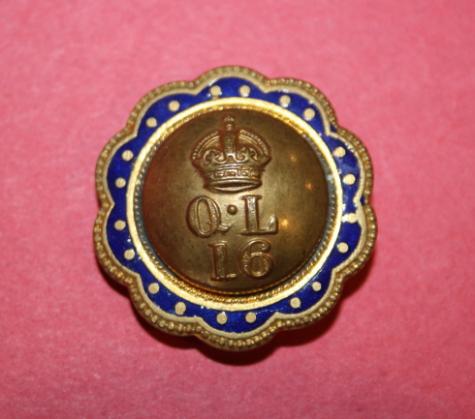 WW1 the 16th Queen's Lancers Sweetheart Pin