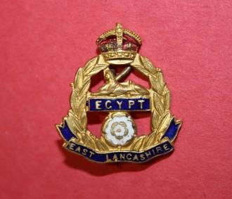 WW1 East Lancashire Regiment Sweetheart Pin