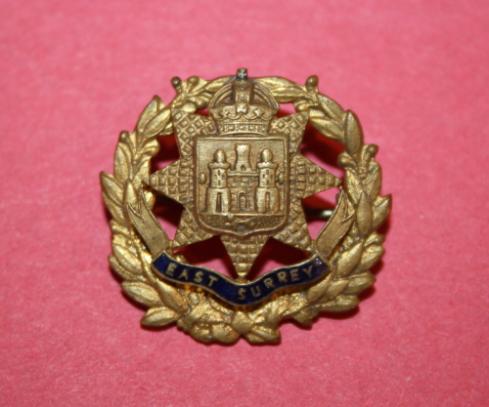 WW1 East Surrey Sweetheart Pin