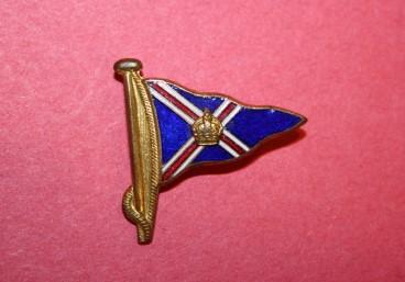 WW2 Shipping Pin with King's Crown