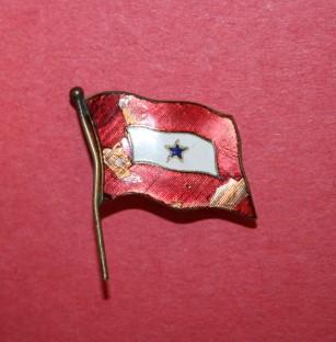 WW1 Blue Star Line Ships Pin