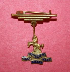 WW2 Royal West Kent Sweetheart Pin