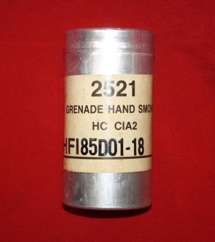 Canadian C1A2 Grenade Hand Smoke Cannister