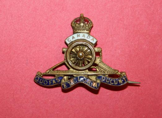 WW1 Royal Canadian Artillery Sweetheart Pin