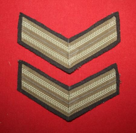 WW2 CWAC Cpl Rank Pair