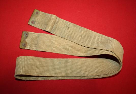 P1908 Canadian/British Web Shoulder Strap  - 1915 Dated