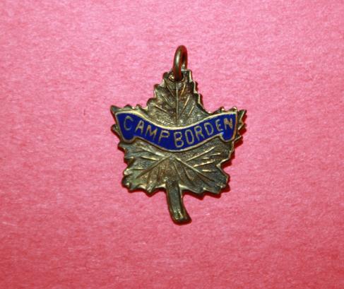 WW1 Camp Borden pendent.   