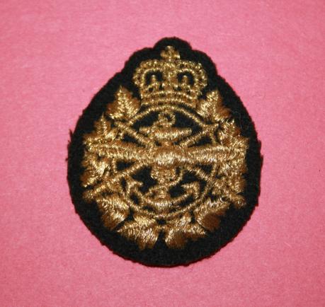 CF era Tri-Service Embroidered Cap Badge