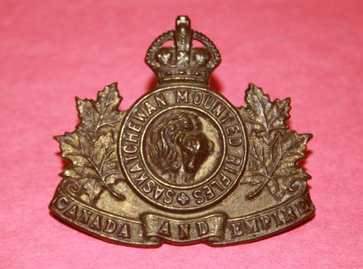 Saskatchewan Mounted Rifles Cap Badge