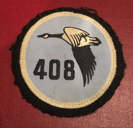 WW2 RCAF 408 GOOSE SQUADRON Cloth Patch  