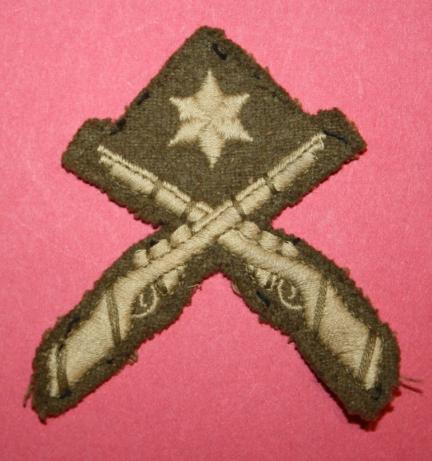 WW2 Best Combined Rifle and LMG Shot Skill at Arms Badge