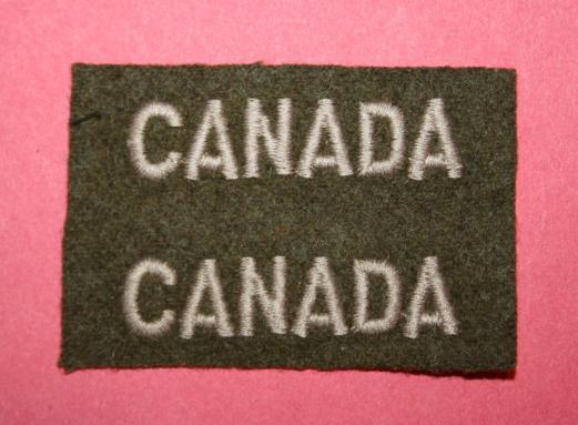 WW2 Army CANADA Titles 