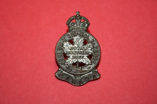 CEF 14th Battalion (The Montreal Regiment) Cap Badge