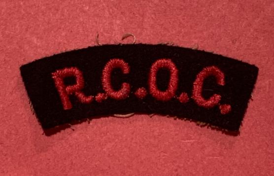 R.C.O.C. Cloth Shoulder Title