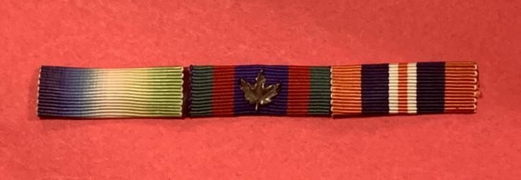 WW2 Canadian Ribbon Bar