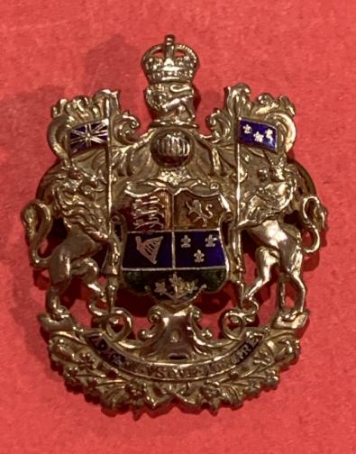 WW2 Canadian General List Officers Cap Badge